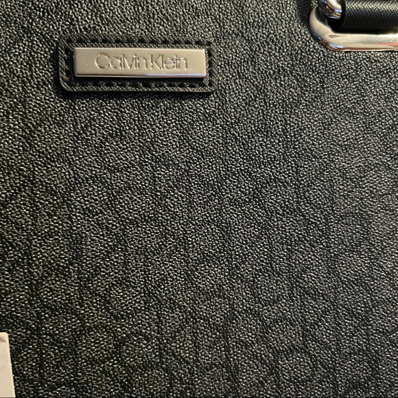 NWT Black and Silver Calvin Klein Purse - Picture 5 of 10